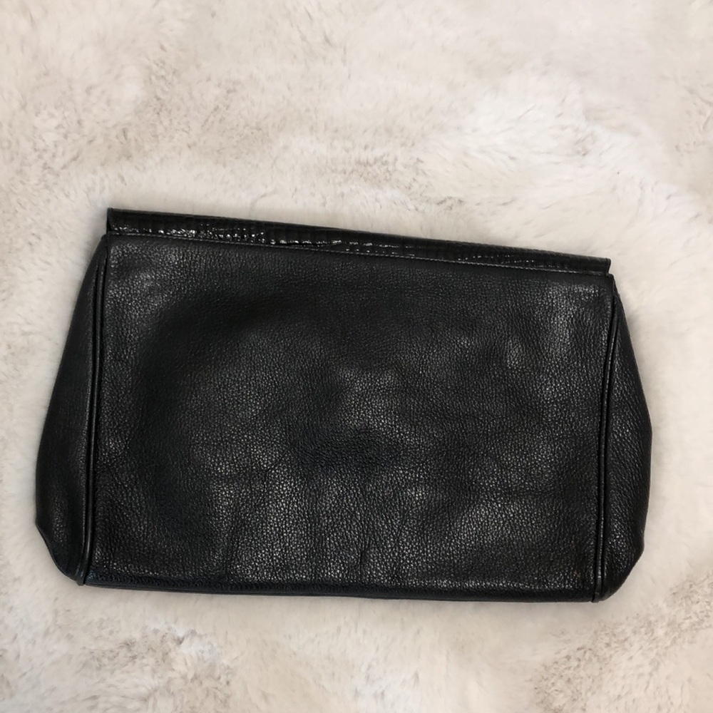 Vintage Fendi Authentic Black Leather Crossbody Bag - Picture 12 of 16